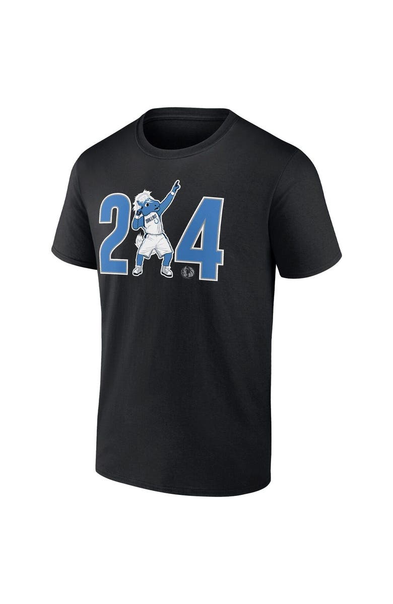 FANATICS Men's Fanatics Branded Black Dallas Mavericks Champ 214 Hometown Collection T-Shirt, Alternate, color, Black