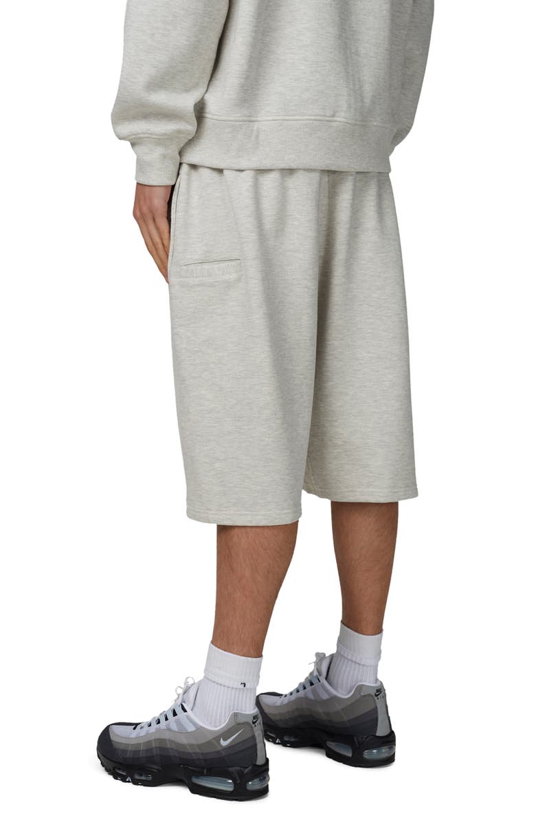 Good For Nothing Baggy Halftone Shorts, Alternate, color, Grey