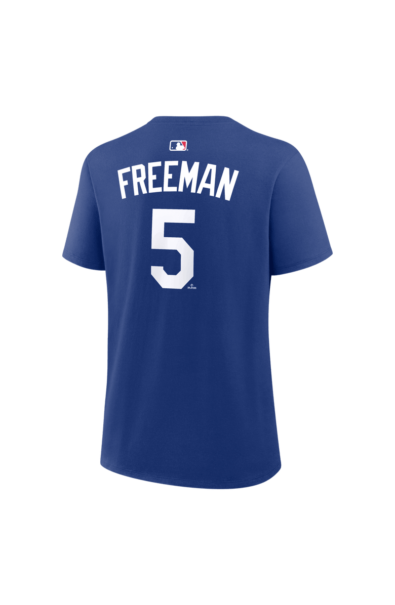 Nike Women's Nike Freddie Freeman Royal Los Angeles Dodgers Name & Number T-Shirt, Alternate, color, Royal