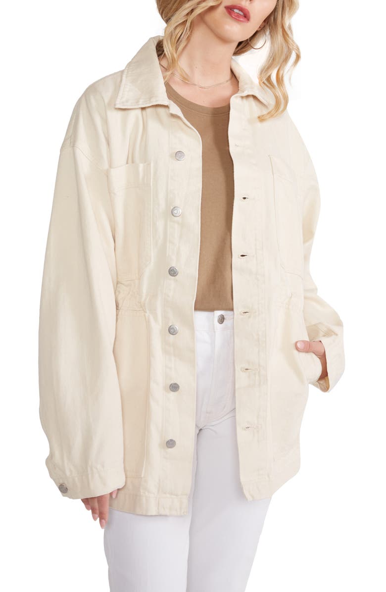 ÉTICA Claude Denim Utility Jacket, Main, color,