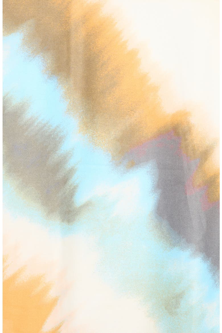Tie Dye Supersoft Square Scarf, Alternate, color, NEUTRAL
