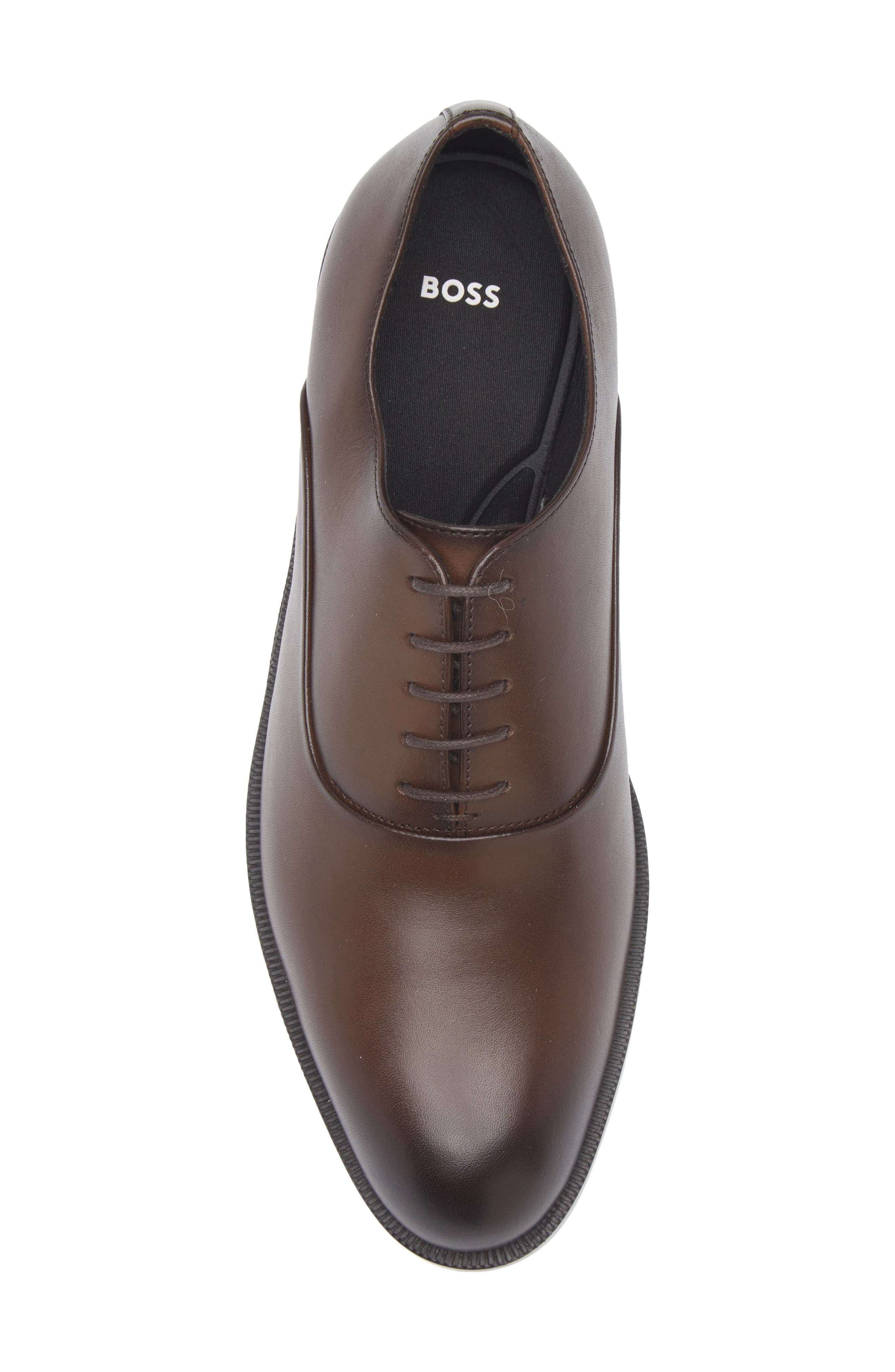 BOSS Tayil Oxford, Alternate, color, Dark Brown