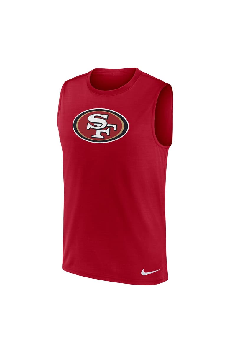 Nike Men's Nike Scarlet San Francisco 49ers Blitz Legend Muscle Perform Tank Top, Alternate, color, 