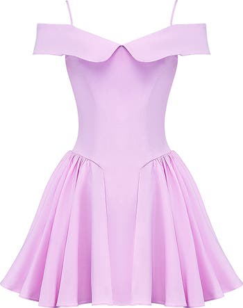 HOUSE OF CB Elida Off the Shoulder Minidress | Nordstrom HOUSE OF CB Elida Off the Shoulder Minidress | Nordstrom
