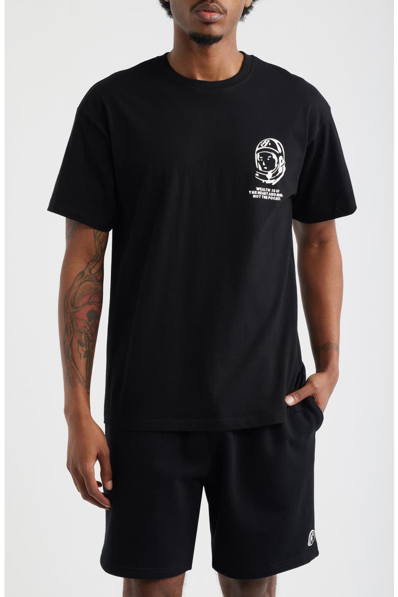 BB First Class Cotton Graphic T-Shirt, Main, color, BLACK