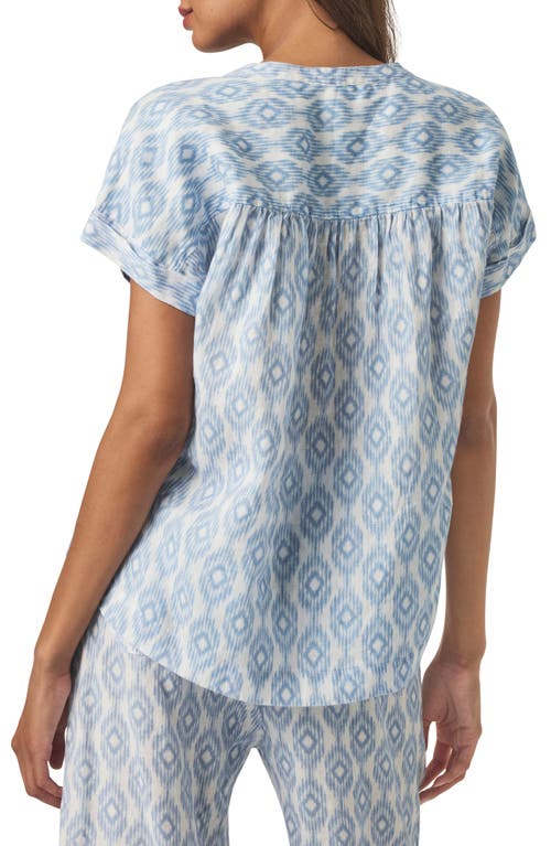 Splendid St.tropez Linen Blend Top