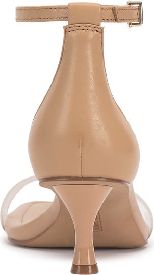 Vinkely Square Toe Kitten Heel Sandal (Women)<br>