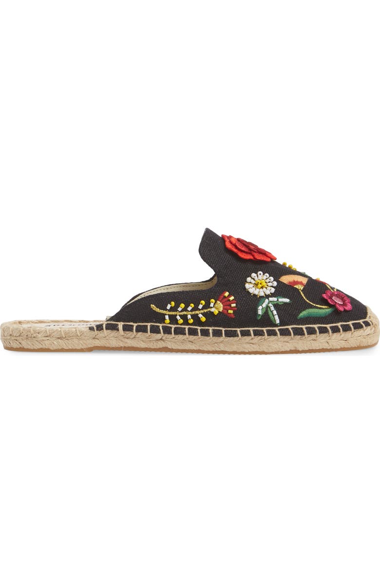 Soludos Embellished Floral Mule, Alternate, color,