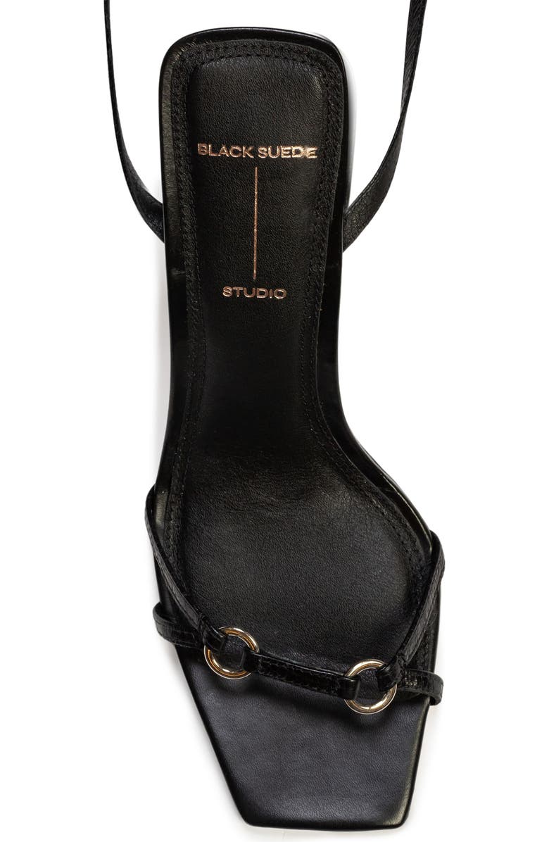 BLACK SUEDE STUDIO Frankie 100 Ankle Strap Sandal, Alternate, color,