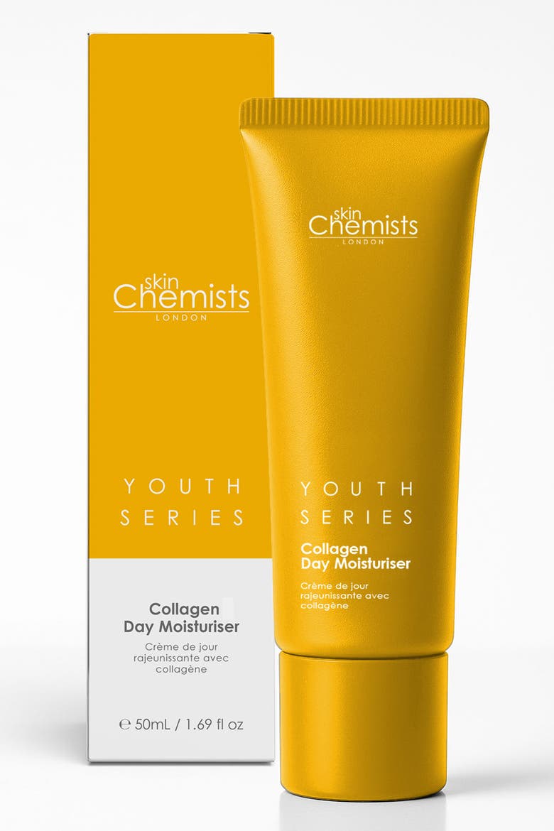 Youth Series 1% Collagen Day Moisturizer 50ml for Loss of Firmness, Anti-Aging, Alternate, color, White