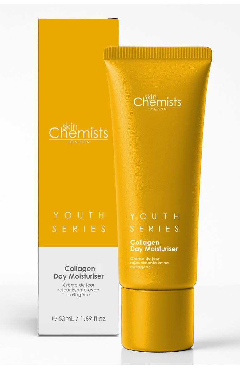 SKINCHEMISTS Youth Series 1% Collagen Day Moisturiser 50ml, Alternate, color, White