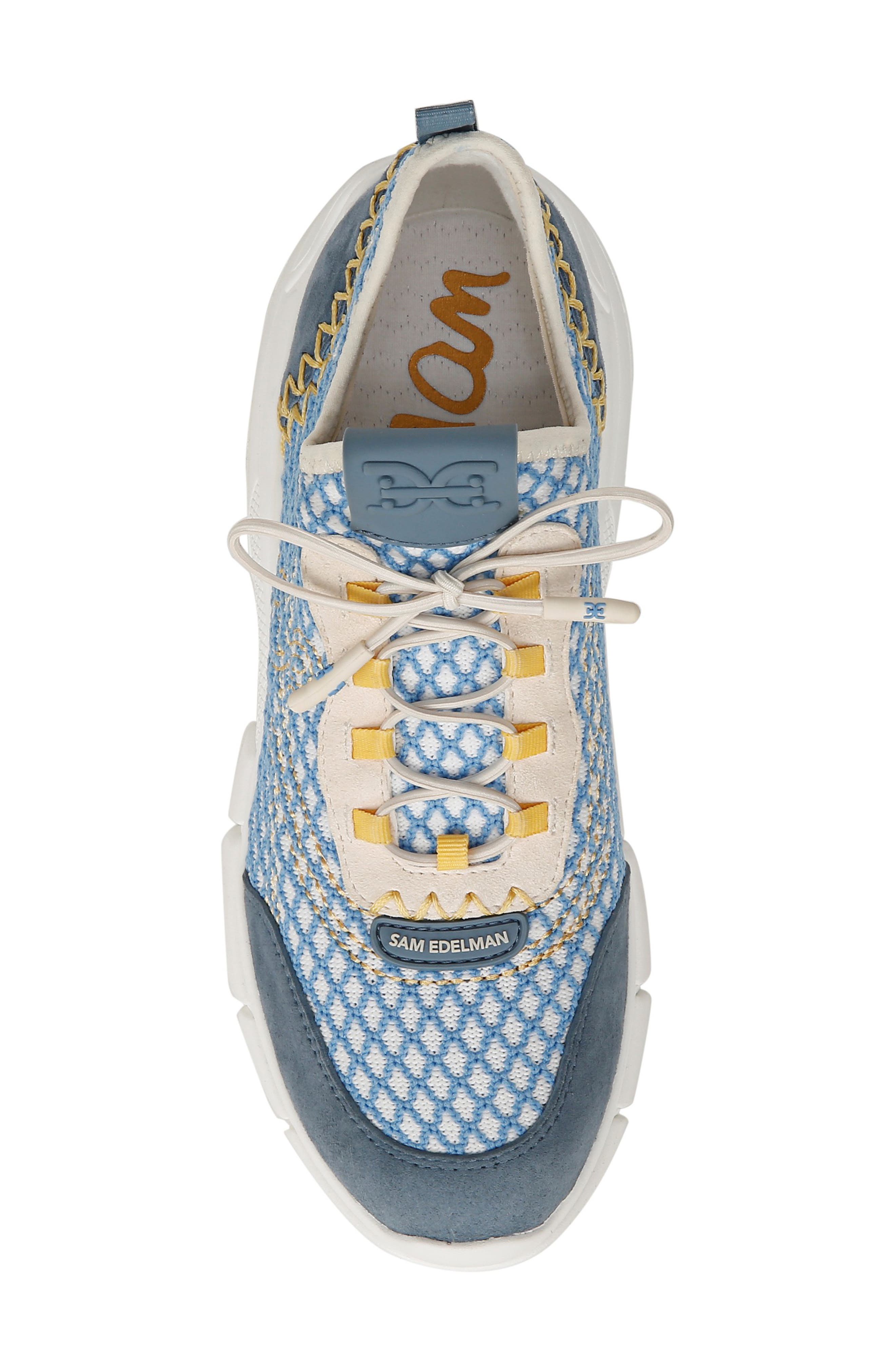 Sam Edelman Chelsie Knit Sneaker, Alternate, color, Summer Sky/Blue Mist