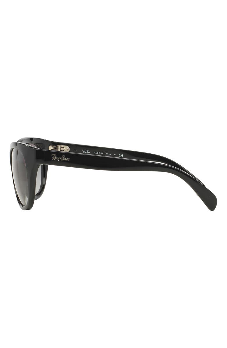 Ray-Ban 'Highstreet' 56mm Sunglasses, Alternate, color, Black