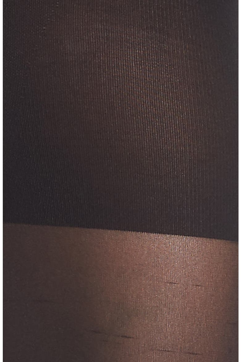 Tummy 66 Control Top Tights, Alternate, color, BLACK