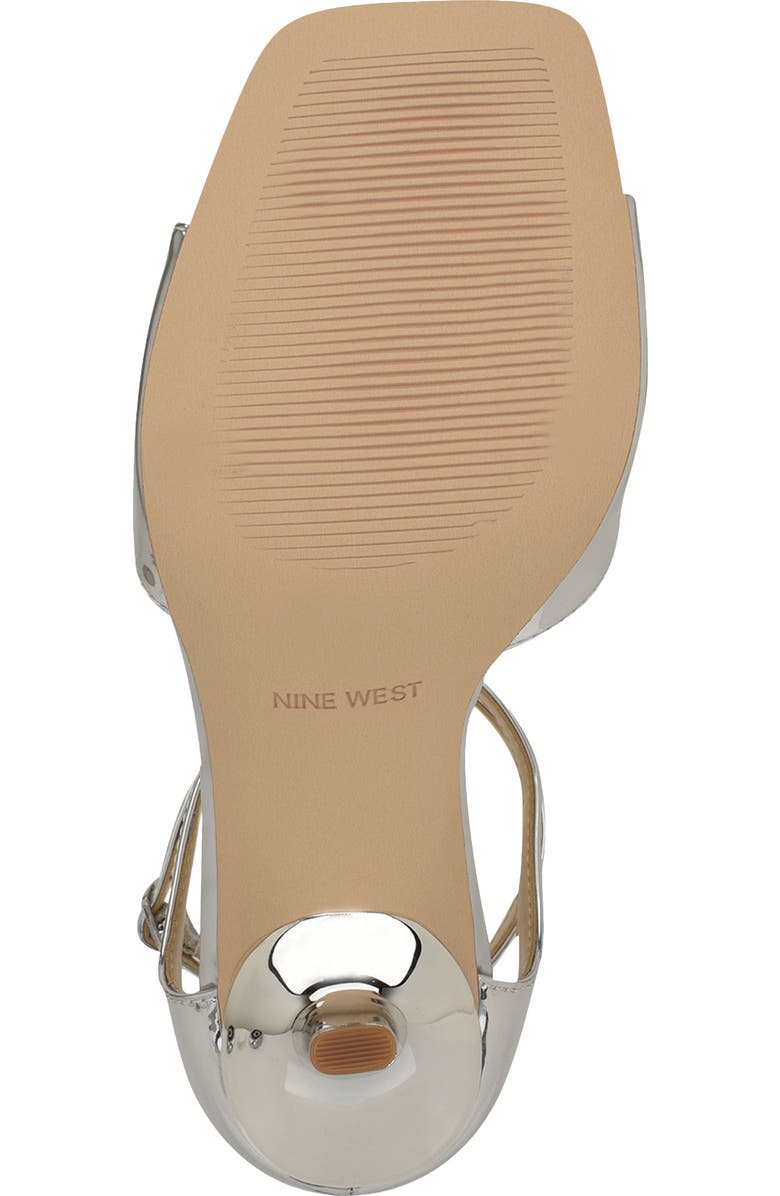 Nine West Devans Sandal, Alternate, color, Silver