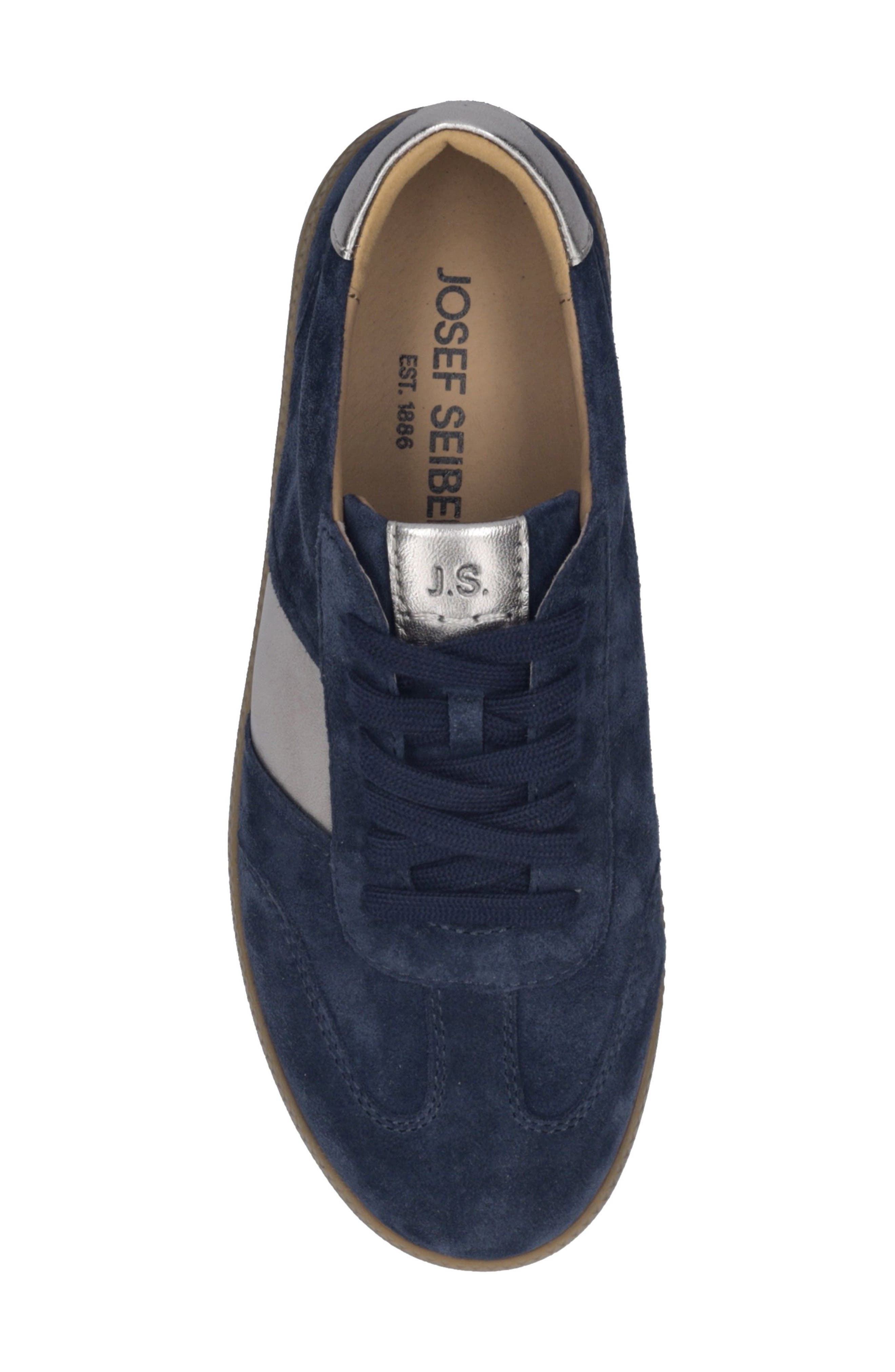 Joleen Sneaker, Alternate, color, INDIGO