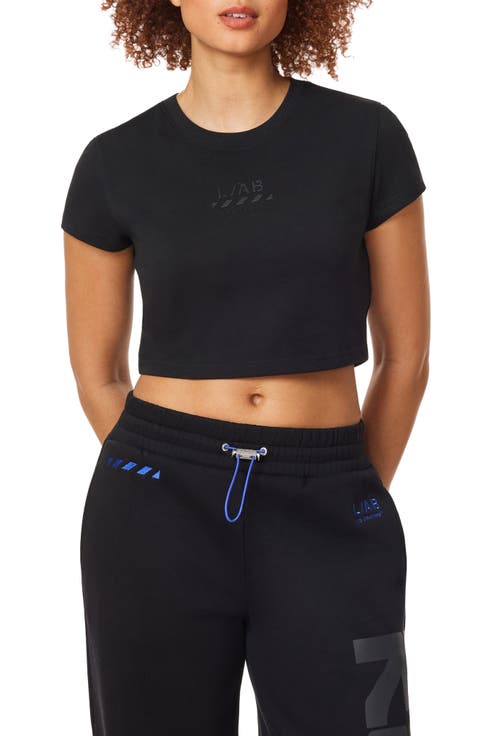 Logo Graphic Cropped T-Shirt