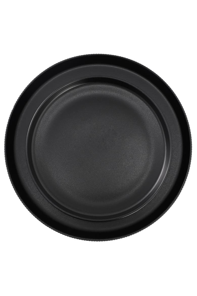 Dempsey Road 12 Piece Stoneware Dinnerware Set, Alternate, color, Black