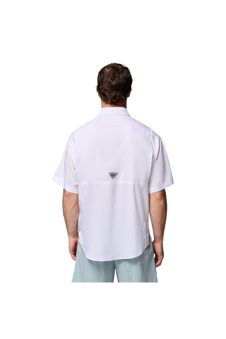 Men's Columbia White Kentucky Wildcats Tamiami Omni-Shade Button-Down Shirt, Alternate, color, White