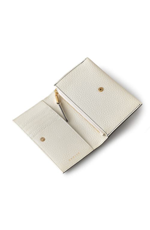 Radley Cut Out Floral Medium Flapover Wallet In Neutral