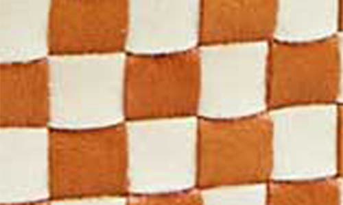 Clare V Petit Moyen Woven Leather Messenger Bag In Natural & Cream Woven Checker