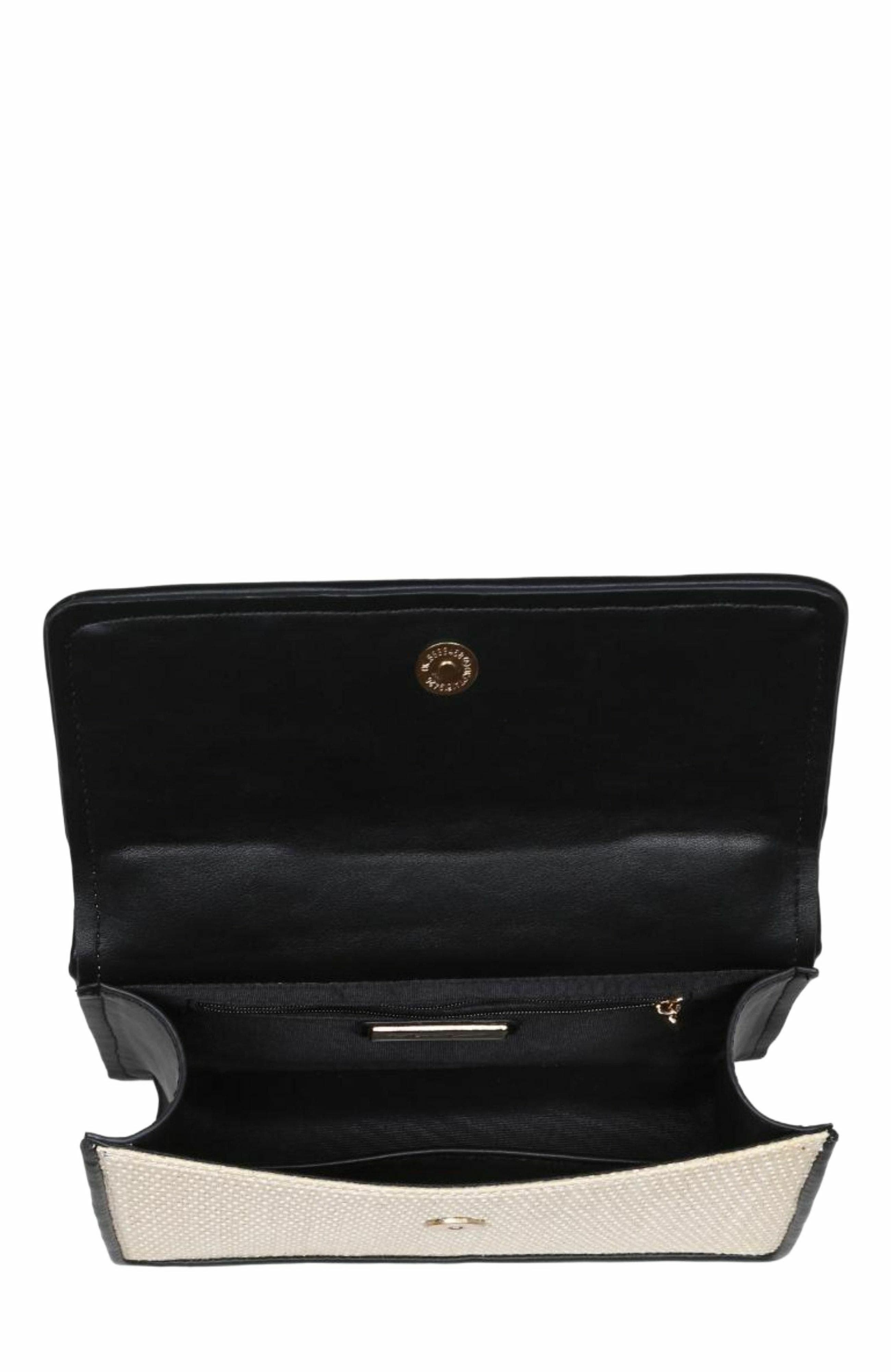 MODA LUXE Ruth Crossbody, Alternate, color, Ivory Black