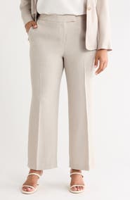 KASPER The Claire Pebble Crepe Pants