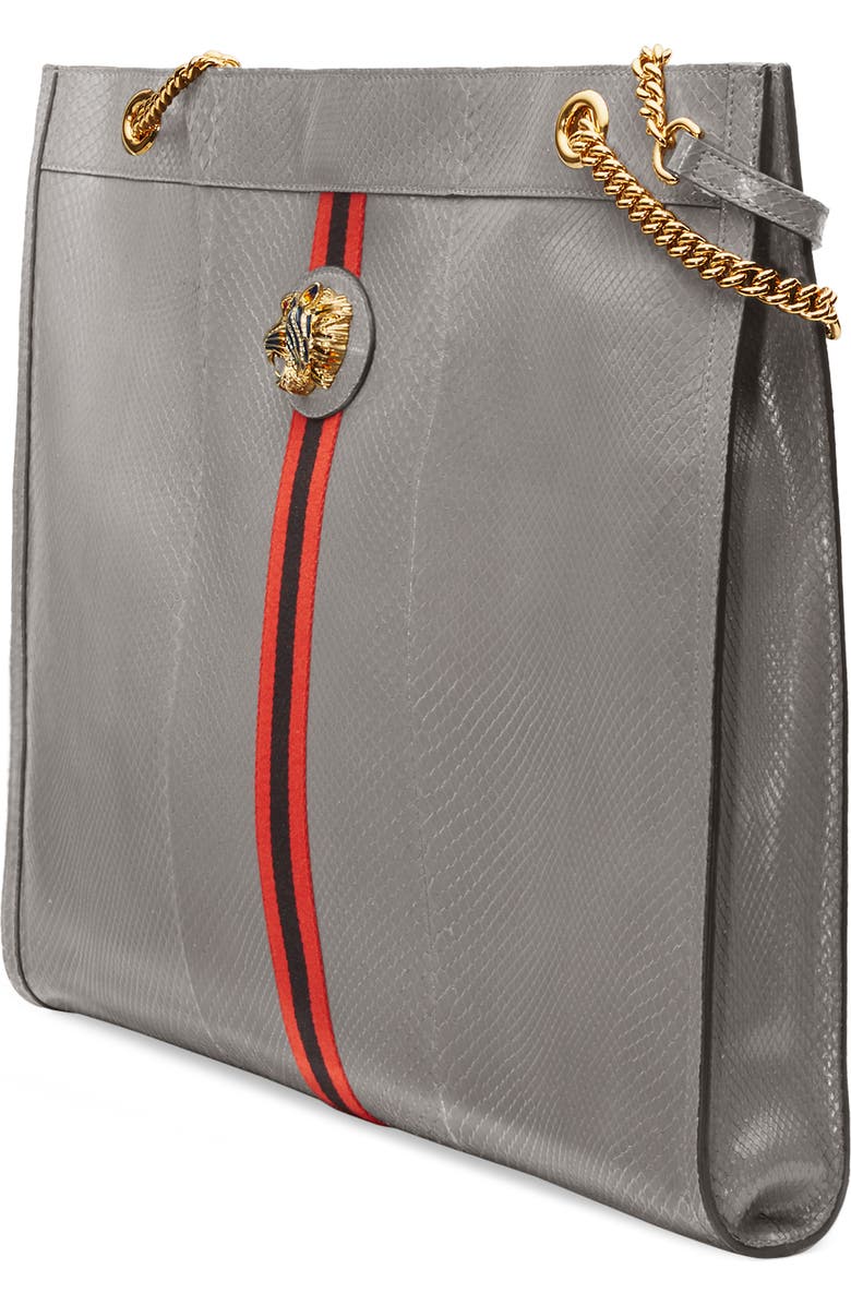 Gucci Maxi Genuine Python Tote, Alternate, color,