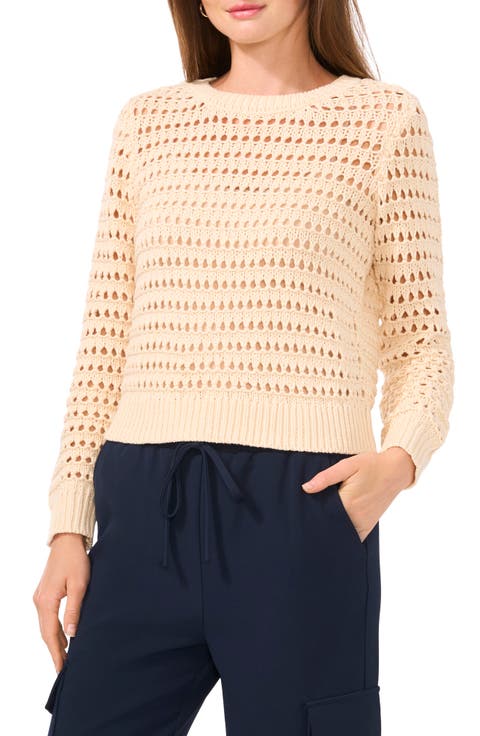 Open Knit Sweater