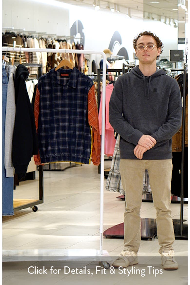 Colorblock Check Cotton Corduroy Shirt video