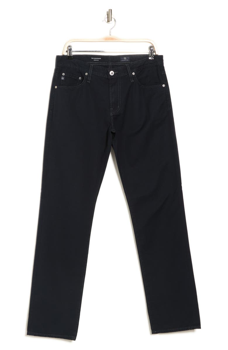 AG Graduate Tailored Leg Pants, Alternate, color, New Navy