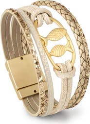 SAACHI Fish Multistrand Bracelet