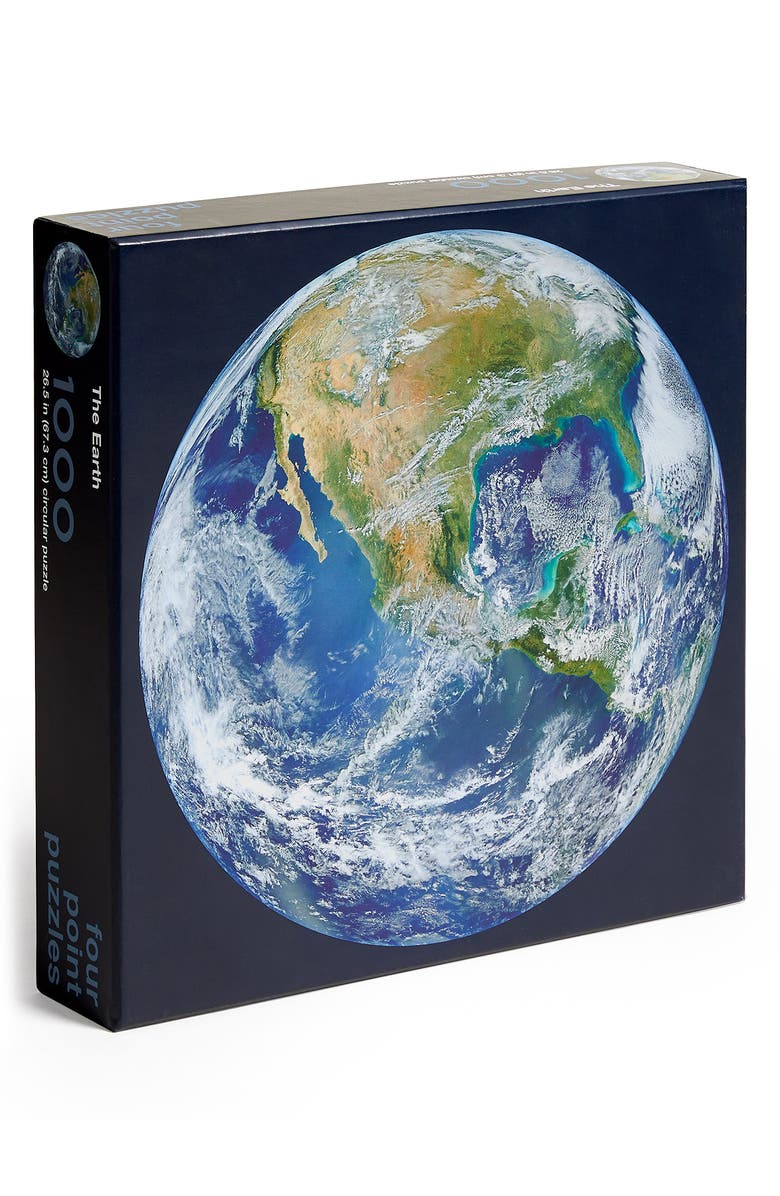 MoMA Design Store The Earth 1,000-Piece Jigsaw Puzzle, Alternate, color, 