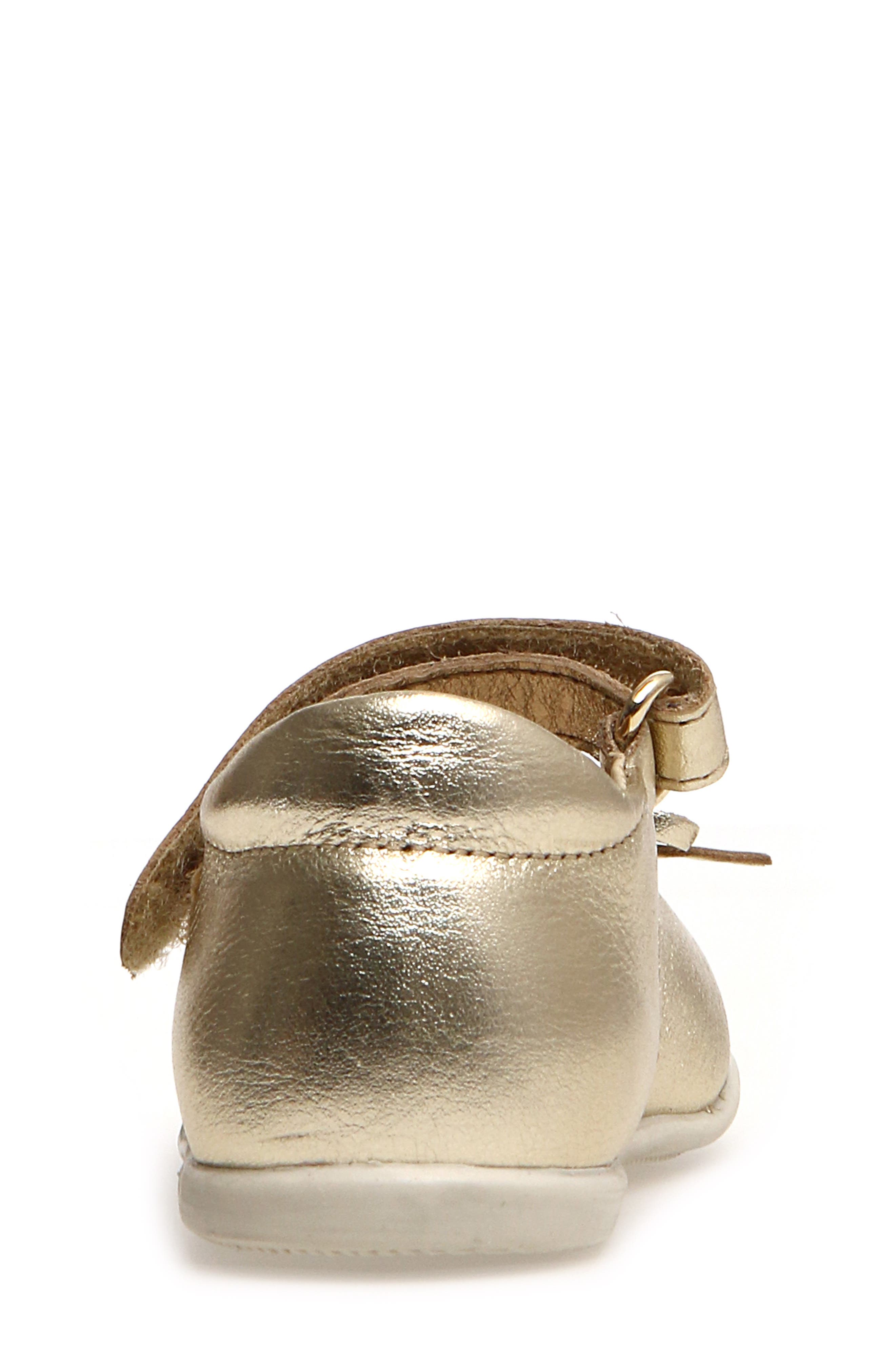 Naturino Ballet Mary Jane Flat, Alternate, color, Gld