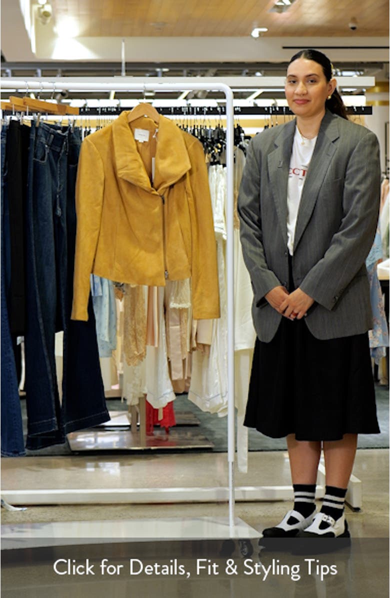 Suede Scuba Jacket, sales video thumbnail