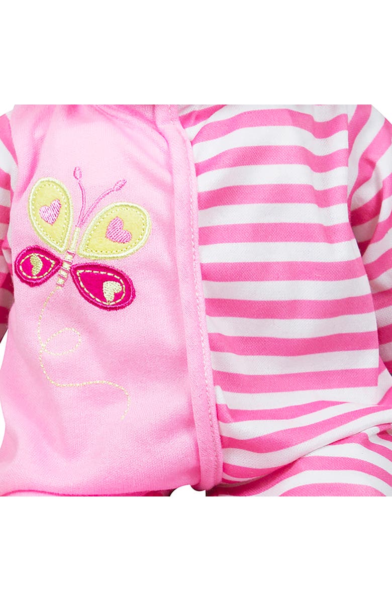 Lissi Doll 16 Inch Talking Baby Doll, Striped Butterfly Outfit, Alternate, color, Multicolored