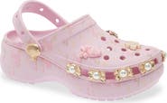 CROCS x LoveShackFancy Embellished Platform Clog