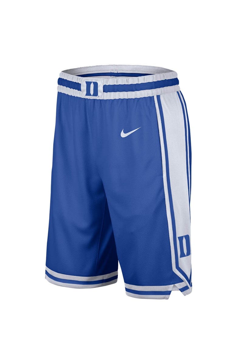 Nike Men's Nike Royal Duke Blue Devils Replica Team Basketball Shorts, Alternate, color, 