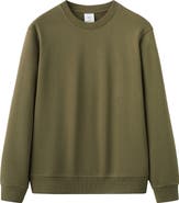 MANGO Regular Fit Cotton Sweatshirt