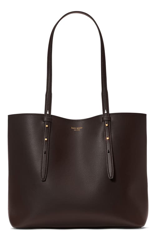 Kate Spade New York Do It All Fine Grain Leather Tote In Brown