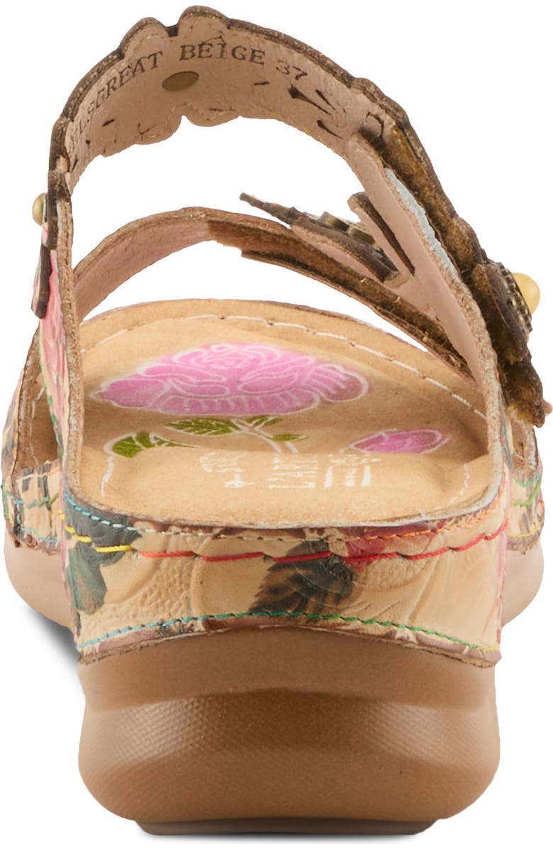 L'Artiste by Spring Step Feels Great Sandal, Alternate, color, Beige Multi
