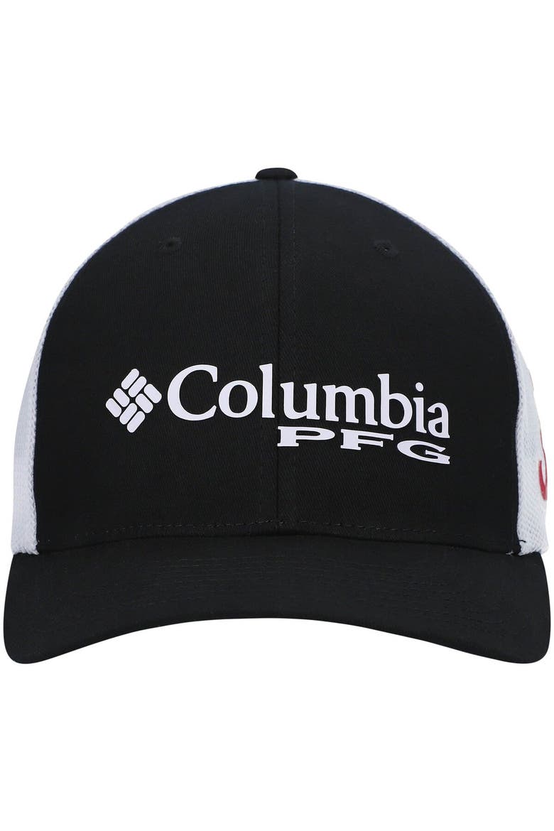 Men's Columbia Black Alabama Crimson Tide PFG Snapback Hat, Alternate, color, Black