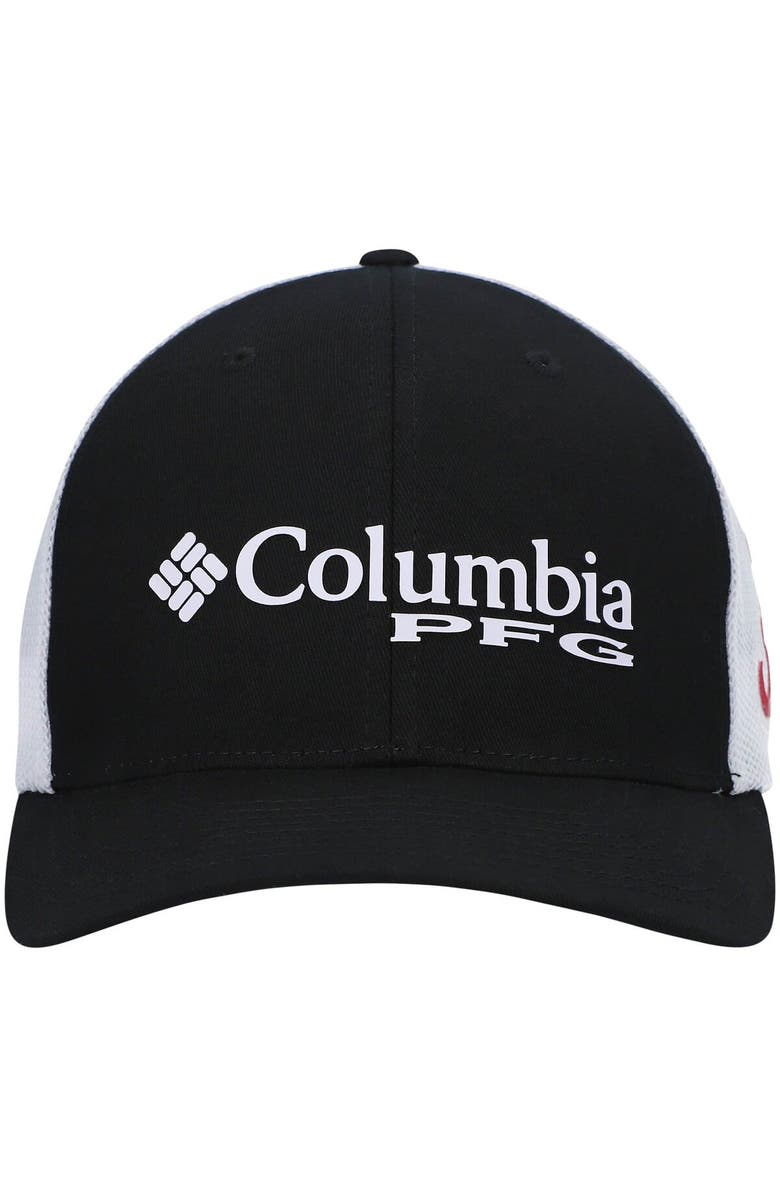 Columbia Men's Columbia Black Alabama Crimson Tide PFG Snapback Hat, Alternate, color,