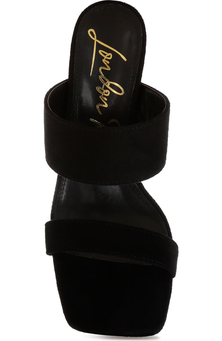 LONDON RAG Zimeski Wedge Sandal, Alternate, color, Black