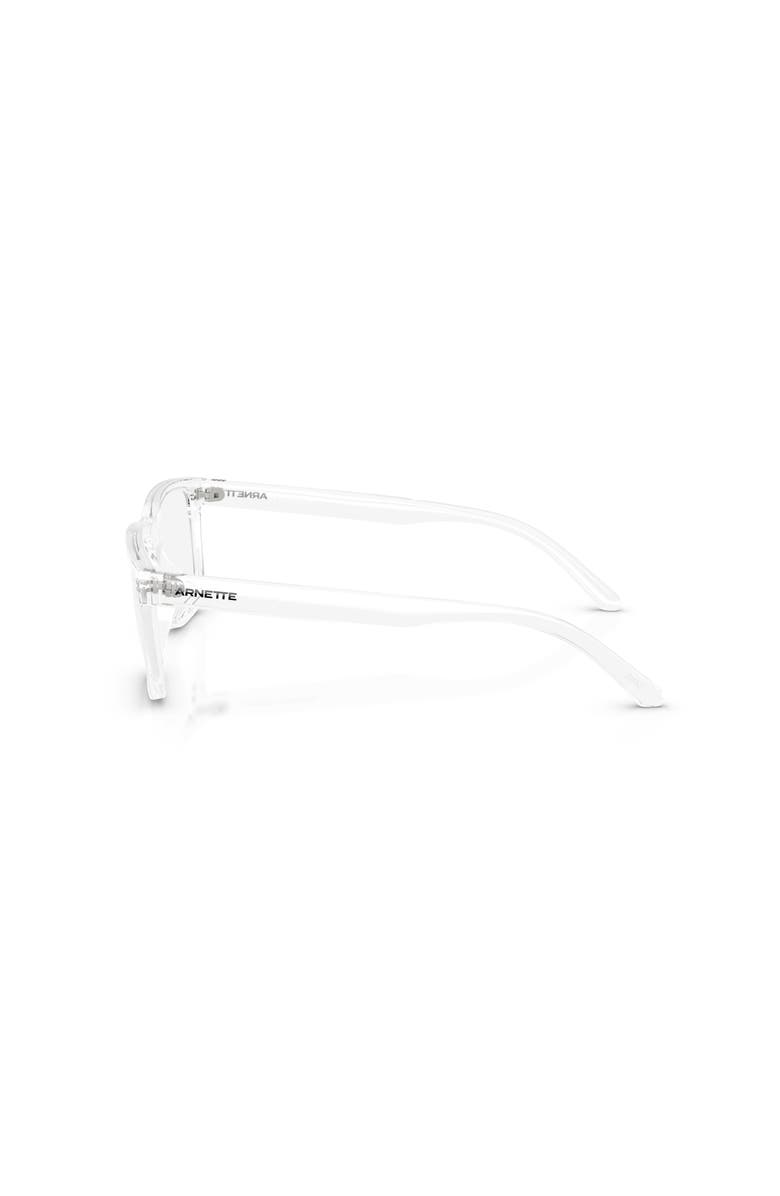ARNETTE 56mm Rectangle optical glasses, Alternate, color, Transparent