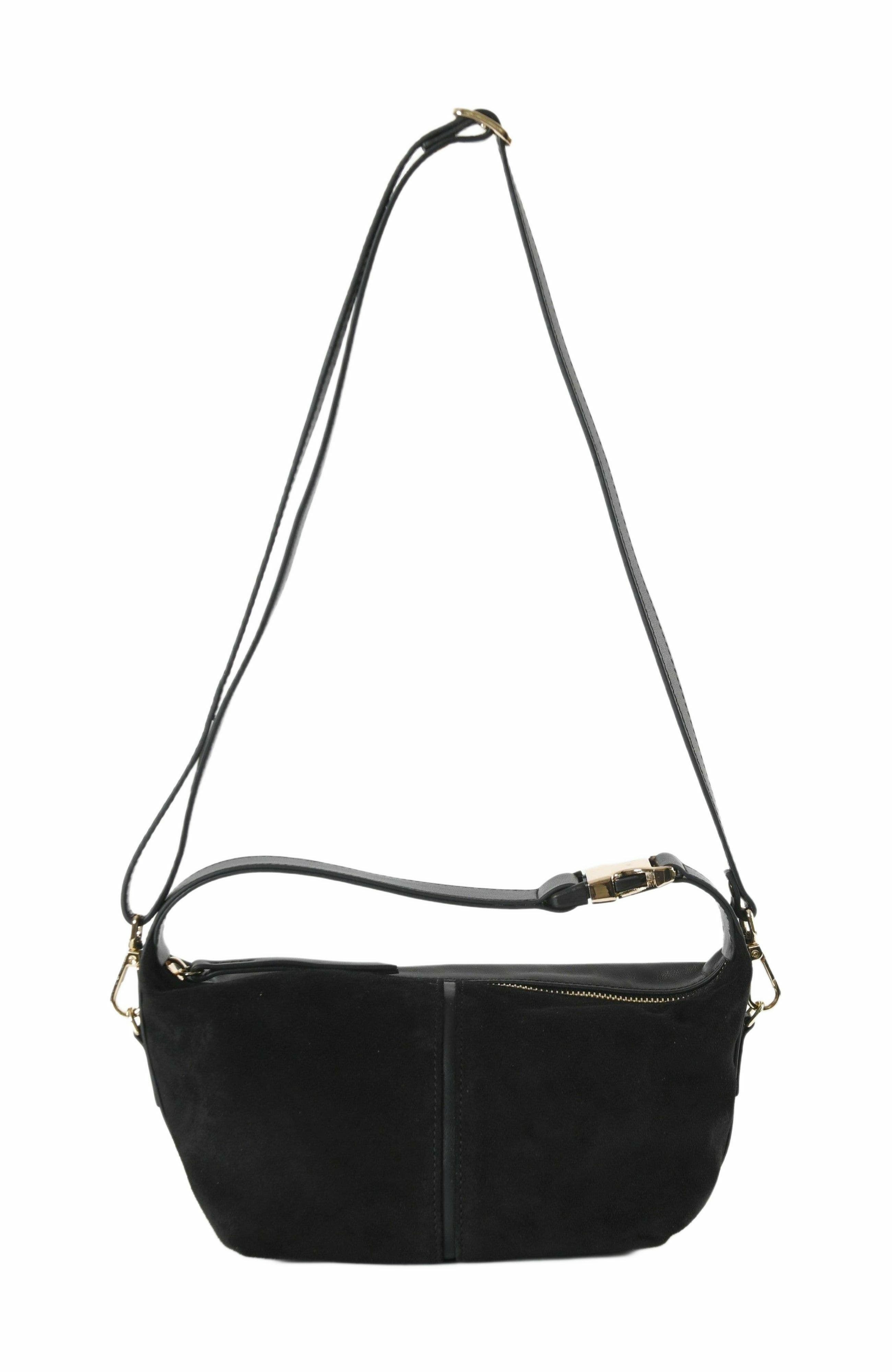 Forever & Always Shoes Leona Leather Crossbody Bag, Alternate, color, 