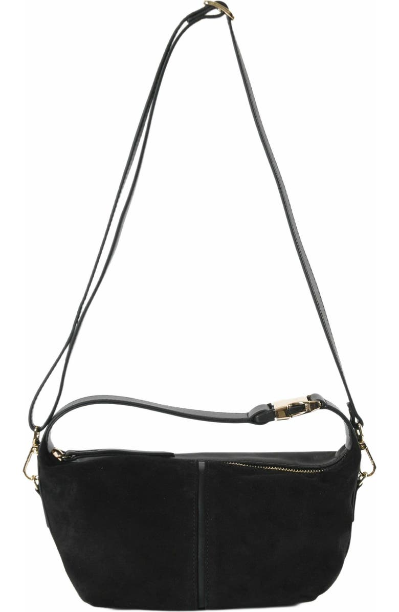 Forever & Always Shoes Leona Leather Crossbody Bag, Alternate, color,