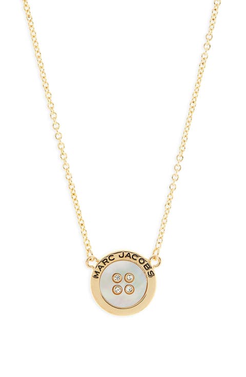 ネックレス・ペンダント Marc Jacobs Grunge Glam Charm Necklace - l - Gold Marc Jacobs: Women's Grunge Glam Charm Necklace (Gold/Silver
