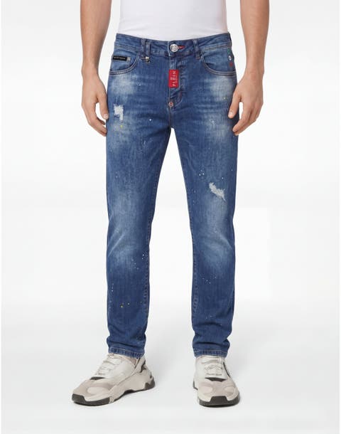 New Tapered Fit Jeans Basic Men