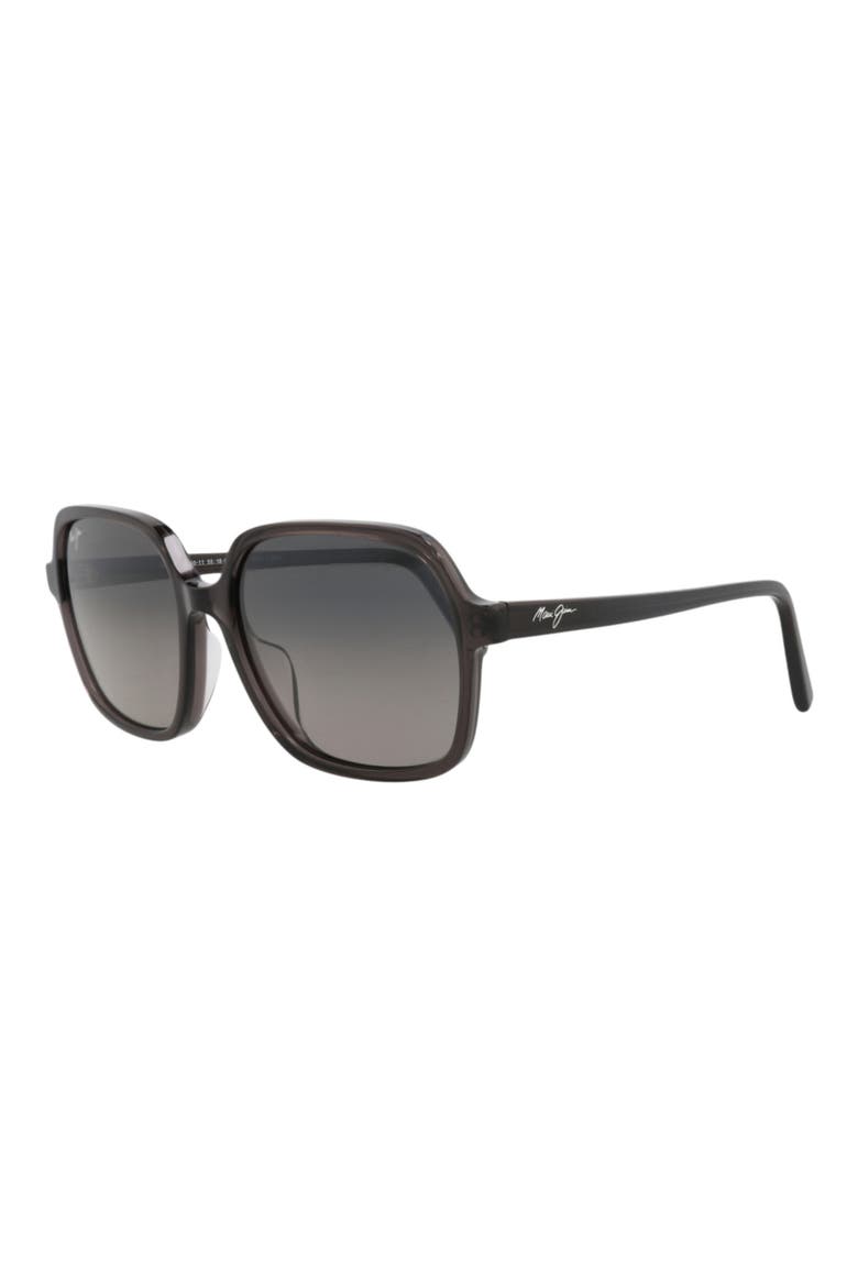 Core Polarized Square Sunglasses, Alternate, color, GREY GREY GREY